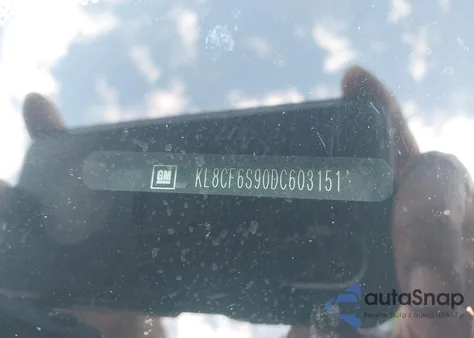 2013 Chevrolet Spark 2Lt Auto from USA, damaged, VIN KL8CF6S90DC603151